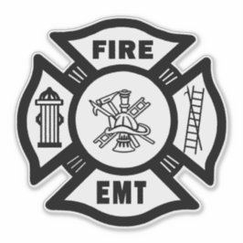 Firefighter Fire Rescue EMT Decals Sticker