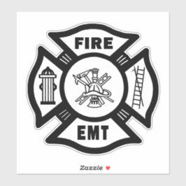 Firefighter Fire Rescue EMT Decals Sticker