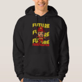 Firefighter Fire Rescue Fireman 4 Hoodie (Voorkant)