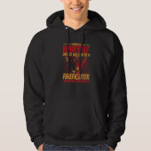 Firefighter Fire Rescue Fireman  6 Hoodie (Voorkant)