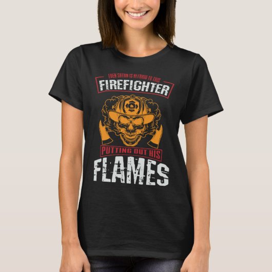 firefighter & firetruck  for firefighters  13 t-shirt (Voorkant)