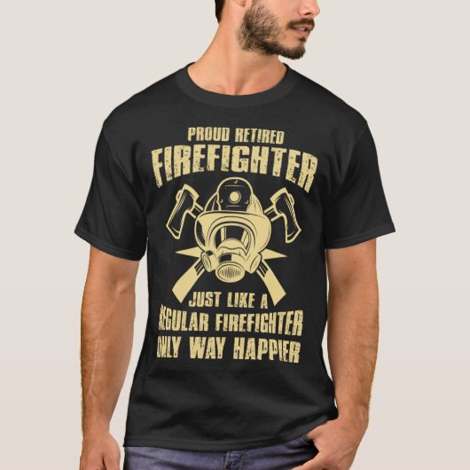 firefighter & firetruck for firefighters 3 t-shirt (Voorkant)