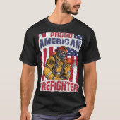 firefighter & firetruck  for firefighters  7 t-shirt (Voorkant)