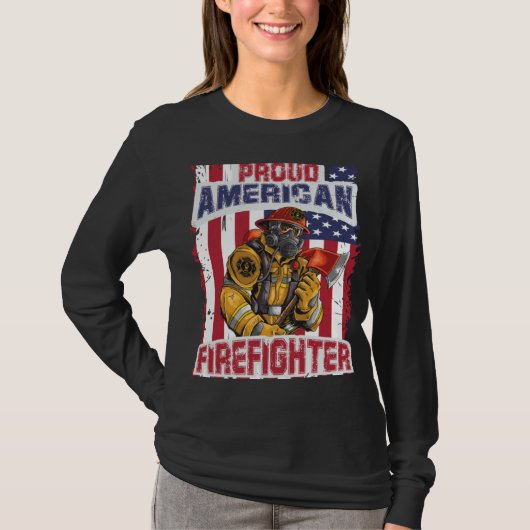 firefighter & firetruck  for firefighters  7 t-shirt (Voorkant)