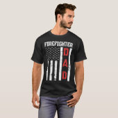 Firefighter flag shirt Fathers Day 2020 Gift (Voorkant volledig)