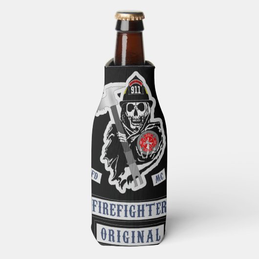 Firefighter Flesjeskoeler (Fles Voorkant)