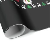 Firefighter Funny Kerstcute Lover Giften Cadeaupapier (Rol Hoek)