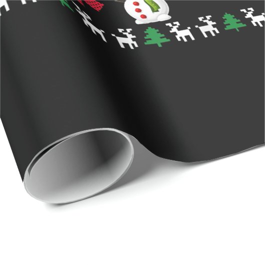 Firefighter Funny Kerstcute Lover Giften Cadeaupapier (Rol Hoek)