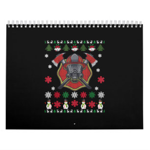 Firefighter Funny Kerstcute Lover Giften Kalender