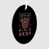 Firefighter Funny Kerstcute Lover Giften Ornament (voorkant)
