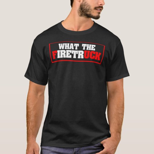 Firefighter Gezegde First Responder Fireman Firewo T-shirt (Voorkant)