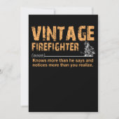 Firefighter Gift |  brandweerman Funny Feestdagenkaart (Voorkant)