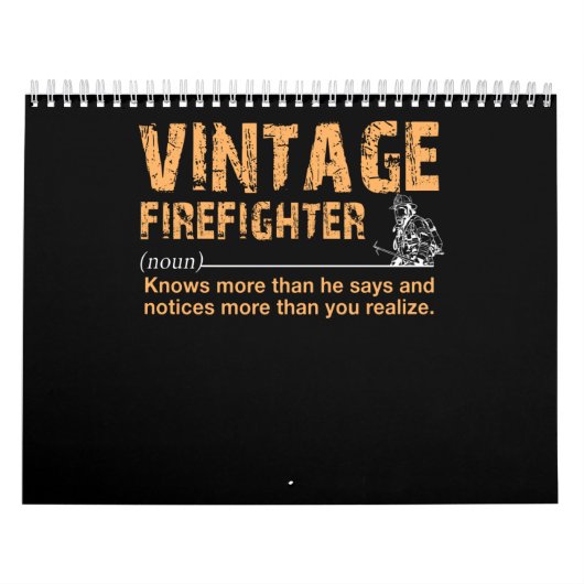 Firefighter Gift | brandweerman Funny Kalender (Hoes)