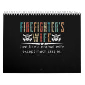 Firefighter Gift | Brandweervrouw overbruggen Kalender (Hoes)