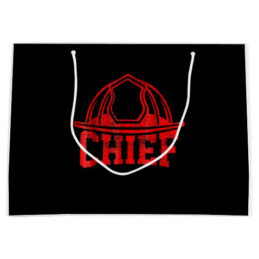 Firefighter Gift | Chef brandweerkorps Groot Cadeauzakje (Voorkant)