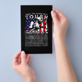 Firefighter Gift | Daughter American Firefighter Flyer (Hand)