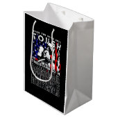 Firefighter Gift | Daughter American Firefighter Medium Cadeauzakje (Voorkant Gekanteld)