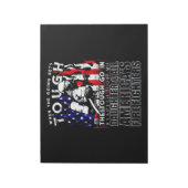 Firefighter Gift | Daughter American Firefighter Notitieblok (Linkerzijde)