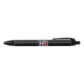 Firefighter Gift | Daughter American Firefighter Zwarte Inkt Pen (Bovenkant)