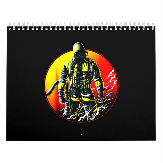 Firefighter Gift | De brandweerman in de Man Kalender (Hoes)
