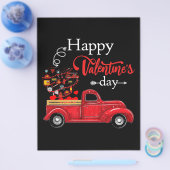 Firefighter Gift | Fijne Valentijnsdag brandweerma Flyer (Enkel)