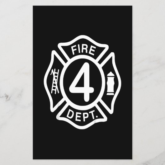 Firefighter Gift | Firefighter Dept Gifts Flyer (Voorkant)