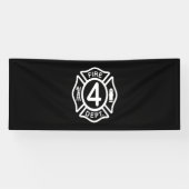Firefighter Gift | Firefighter Dept Gifts Spandoek (Horizontaal)