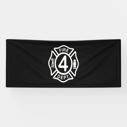Firefighter Gift | Firefighter Dept Gifts Spandoek (Horizontaal)