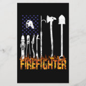 Firefighter Gift | Firefighter Lovers Gift Flyer (Voorkant)