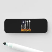 Firefighter Gift | Firefighter Lovers Gift Naamplaatje (In situ)