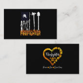 Firefighter Gift | Firefighter Lovers Gift Visitekaartje (Voorkant / Achterkant)