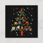 Firefighter Gift | Fun voor pretvuurgevechten voor Vierkante Visitekaartje (Voorkant)