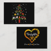 Firefighter Gift | Fun voor pretvuurgevechten voor Visitekaartje (Voorkant / Achterkant)