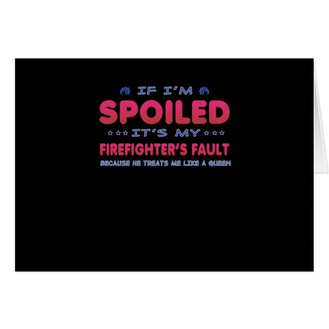 Firefighter Gift | Het is de Fault Fun van mijn br (Voorkant Horizontaal)