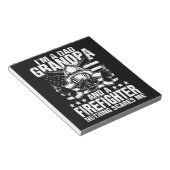 Firefighter Gift | Ik ben een opa brandweerman Notitieblok (Schuin)