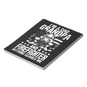 Firefighter Gift | Ik ben een opa brandweerman Notitieblok (Linkerzijde)