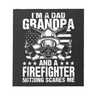 Firefighter Gift Ik ben een opa brandweerman Notitieblok