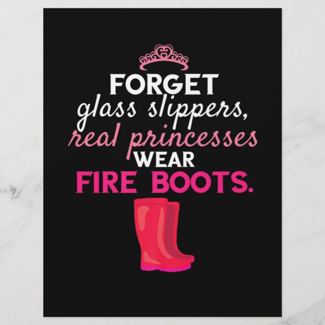 Firefighter Gift | Ik zet brandweerman uit Briefhoofd (Voorkant)