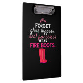 Firefighter Gift | Ik zet brandweerman uit Klembord (Rechts)