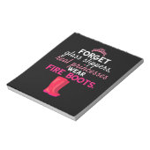 Firefighter Gift | Ik zet brandweerman uit Notitieblok (Linkerzijde)