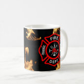 Firefighter Gift Mok | Brandweer (Voorkant rechts)