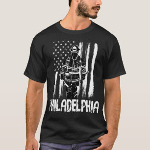 Firefighter Gift Philadelphia T-shirt
