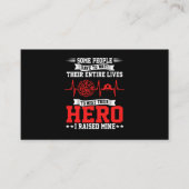 Firefighter Gift | Sommige mensen wachten op brand Visitekaartje (Voorkant)