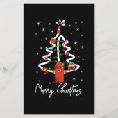 Firefighter Gift | Vroege kerstbrandweerman Flyer (Voorkant)