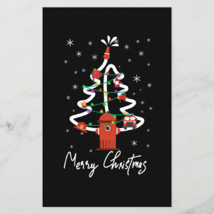 Firefighter Gift Vroege kerstbrandweerman Flyer