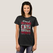 Firefighter Girlfriend Shirt Firefighter Axes Amer (Voorkant volledig)