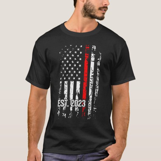 Firefighter Graduation 2023 Shirt Fire Academy Exa (Voorkant)