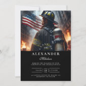 Firefighter Graduation Ceremony Kaart (Voorkant)