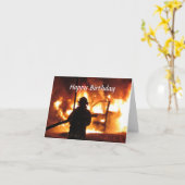 Firefighter Handline Card Persoonlijk Kaart (Gele Bloem)