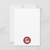 FIREFIGHTER Hartelijk dank, 3,5-inch x5-inch (FLAT Bedankkaart (Achterkant)